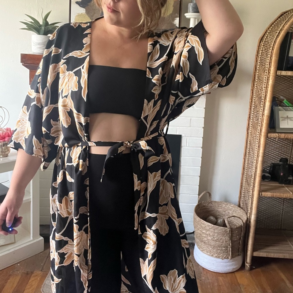 Floral Duster/Robe